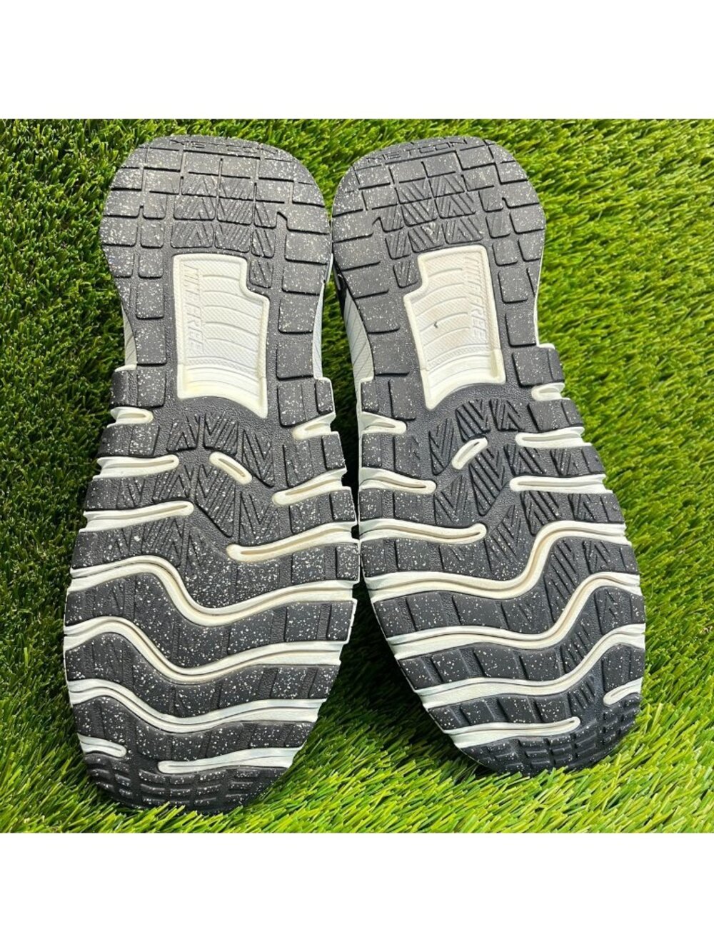 Nike Free Metcon 6 Womens Size 9.5 Silver Green Athletic Running Shoes Sneakers - Picture 7 of 10